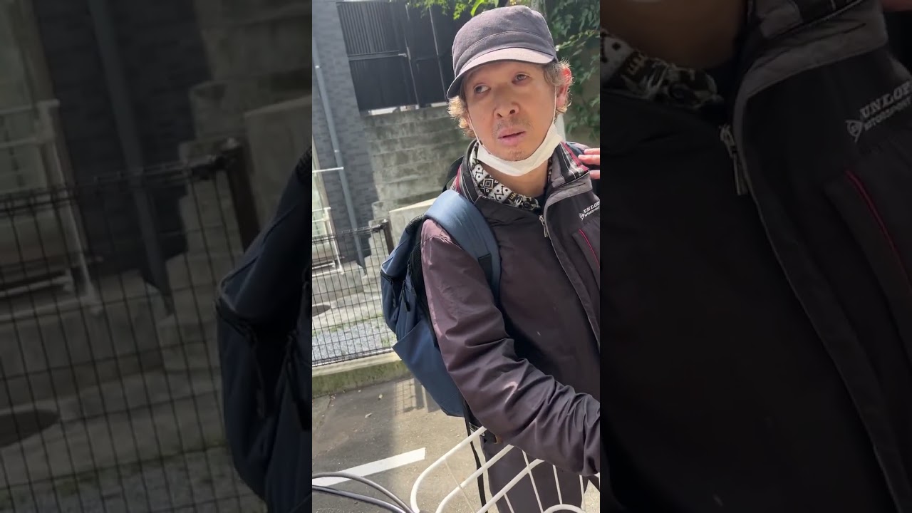 自転車キチママvsキレる老人 歩行者にベルを鳴らしているので恵比寿のベビーカーとは事情が違う