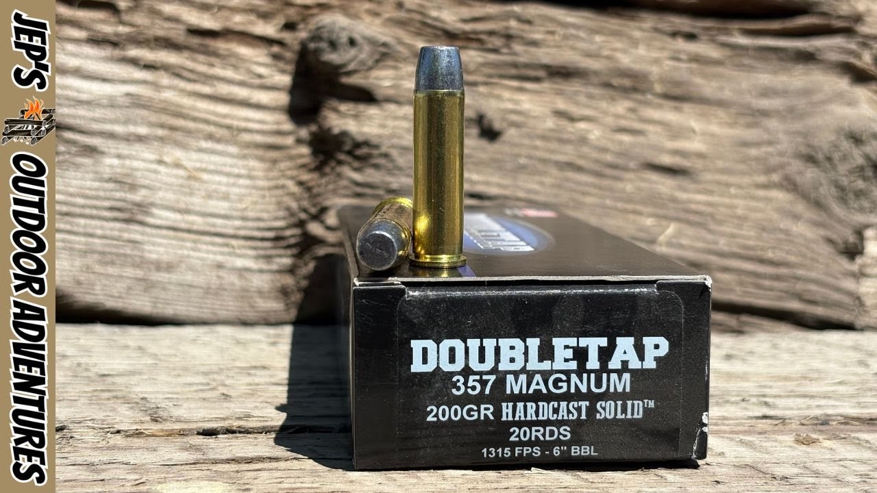 357 Mag for Bear? | Doubletap 200Gr Hardcasts | Jugs Test