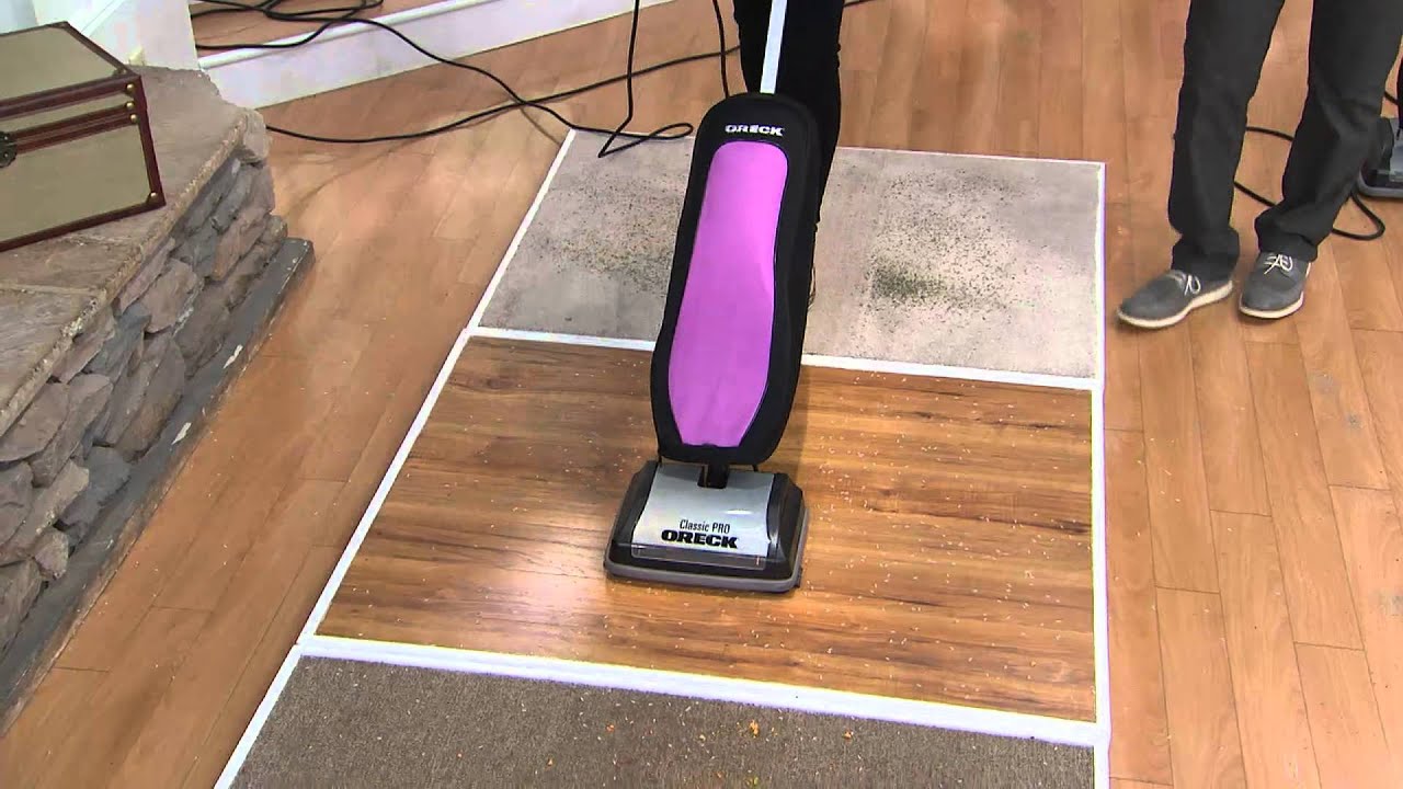 Oreck Upright Classic PRO Lightweight 2-Speed Vacuum w/ 2 HEPA Bags with Leah Williams