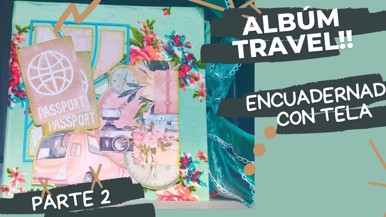 ÁLBUM VIAJE con Mintay Papers!!!!!! Tutorial 2 #albumscrap #mintaypapers #scrapbooking