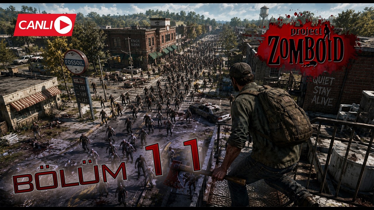 CANLI - PROJECT ZOMBOİD - B42.20 / B&Ouml;L&Uuml;M 11