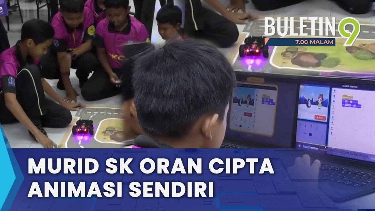 Murid SK Oran Kuasai 'Coding' Cipta Animasi