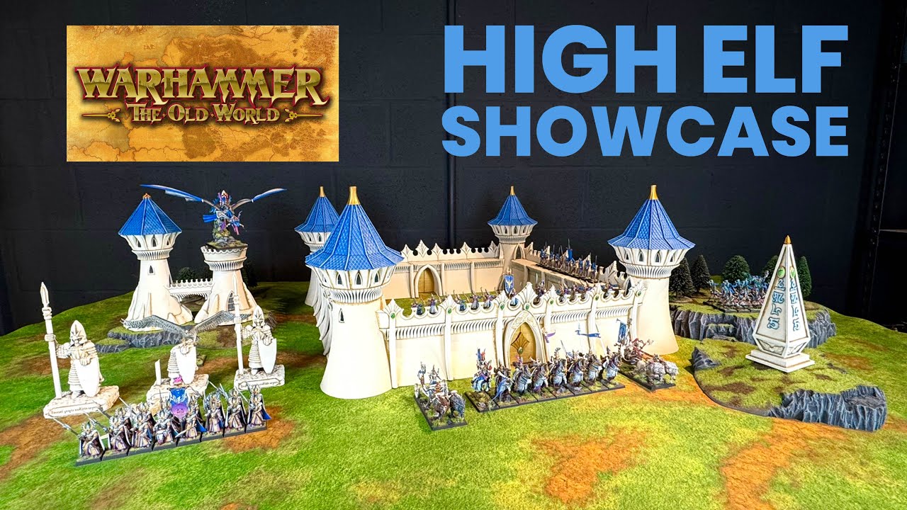 Warhammer The Old World High Elf Showcase
