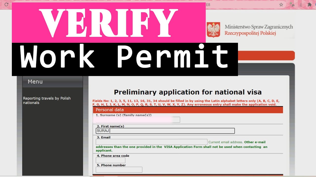E-konsulat 2023 Verify your work permit to work in Poland | Daria Zawadzka Immigration Lawyer