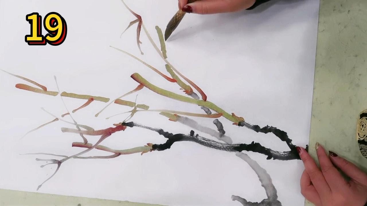 中國傳統書畫藝術_第19課_學畫牡丹_Lesson 19_Learning to Paint Peonies_有字幕 (With subtitles)