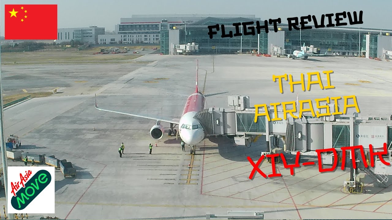 Flight review Thai AirAsia A320 Xi’an, China (XIY) - Bangkok, Don Mueang, Thailand (DMK) on 30 Nov25