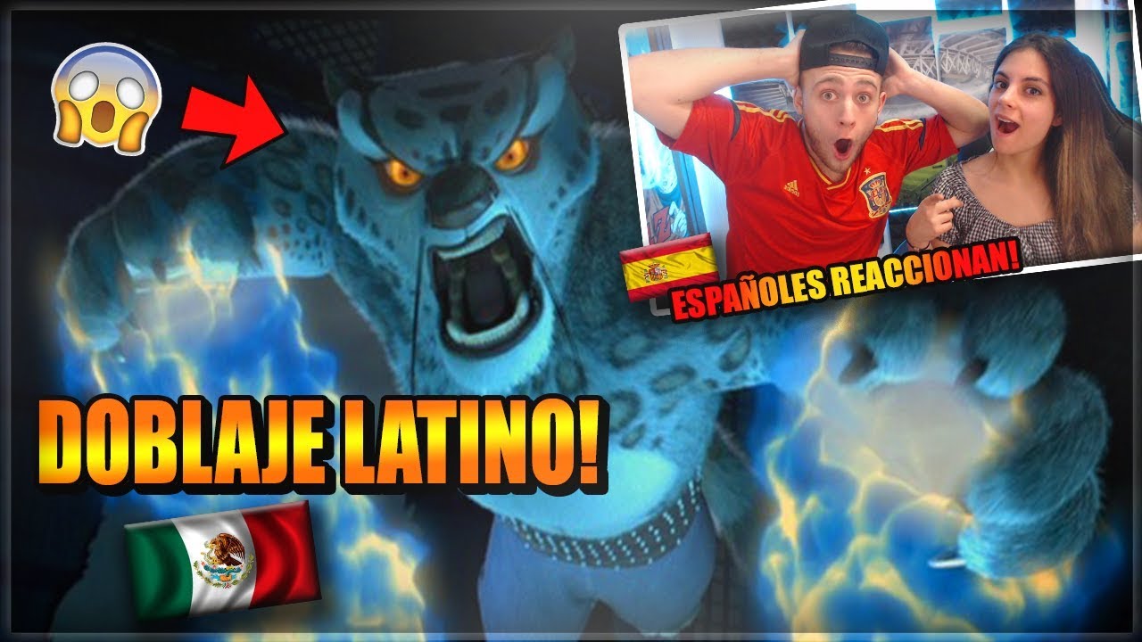 ESPAÑOLES REACCIONAN aL DOBLAJE LATINO de KUNG FU PANDA POR PRIMERA VEZ!😍 *lloro de la emoción*