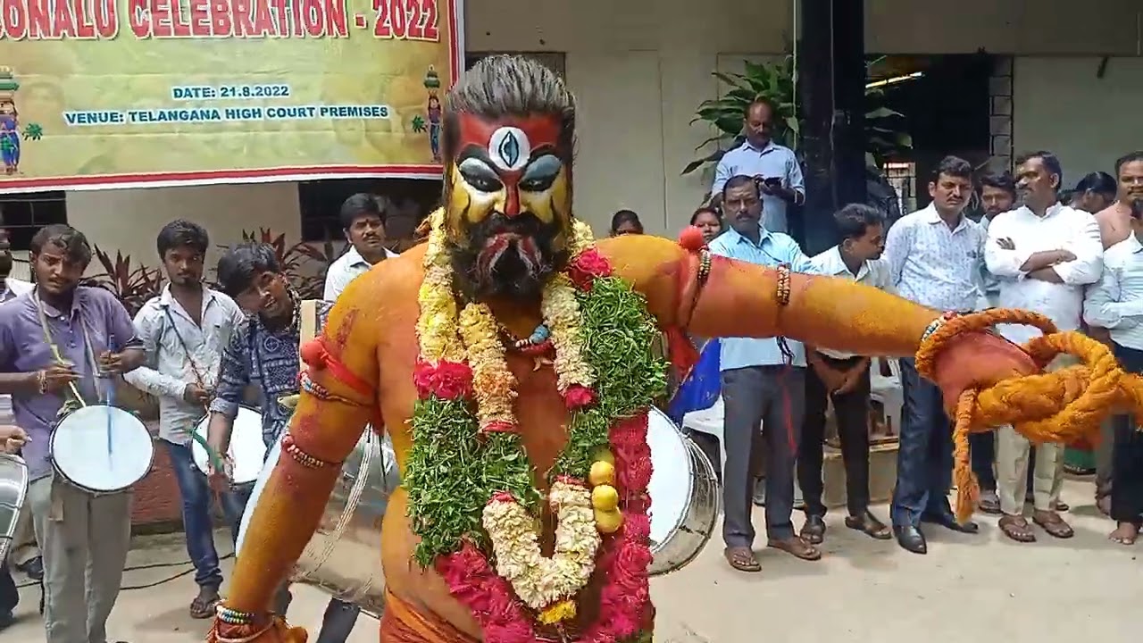 #highcourt #bonalu #pothrajdance