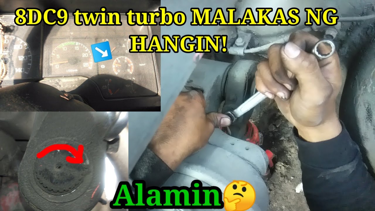 Bakit malakas magbawas ng hangin? 8DC9 twin turbo