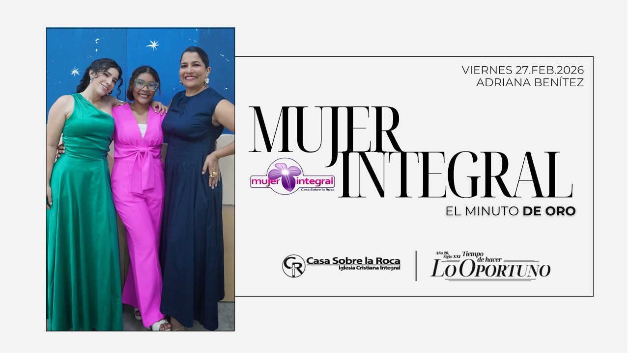 🔴 EN VIVO l El minuto de oro - Mujer Integral - Adriana Benítez l 27 de febrero de 2026
