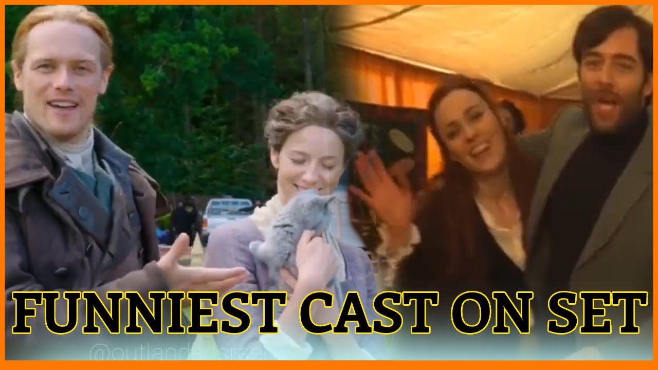 OUTLANDER l A Collection of BTS Funny Moments While Filming l Lovely & Entertaining