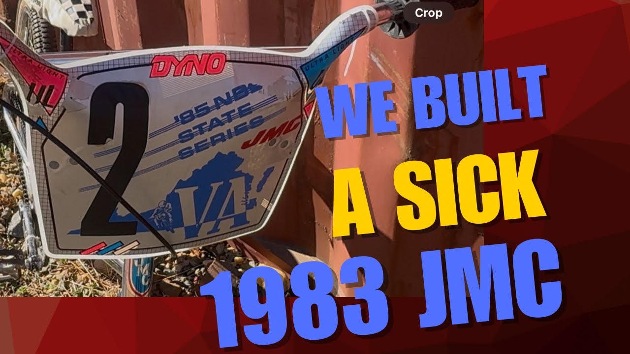 построил винтажный велосипед BMX JMC Shadow 1983 года