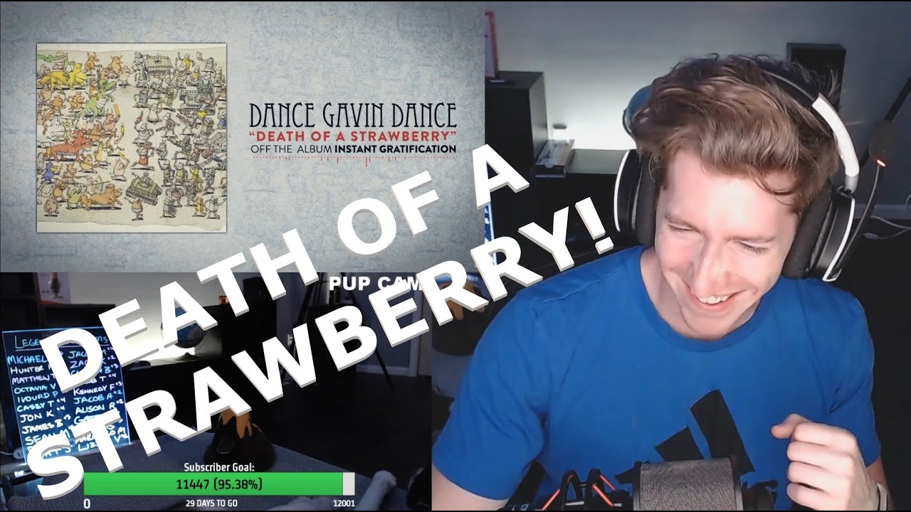 Chris REACTS to Dance Gavin Dance - Death of a Strawberry