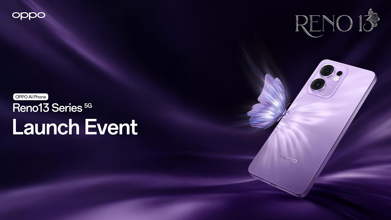 OPPO Reno13 Series - Exclusive Online Launch - #ButterflyRomanceonHand