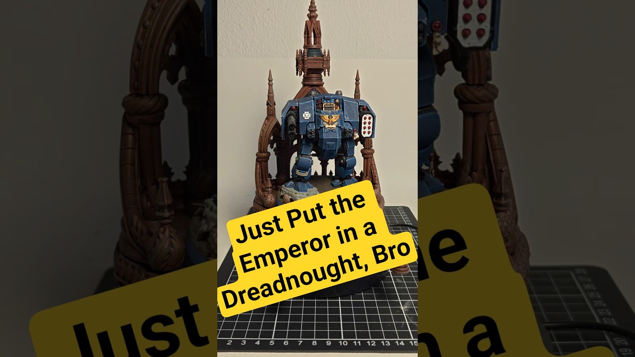 Why Don&rsquo;t We Just Put the Emperor in a Giant Dreadnought?