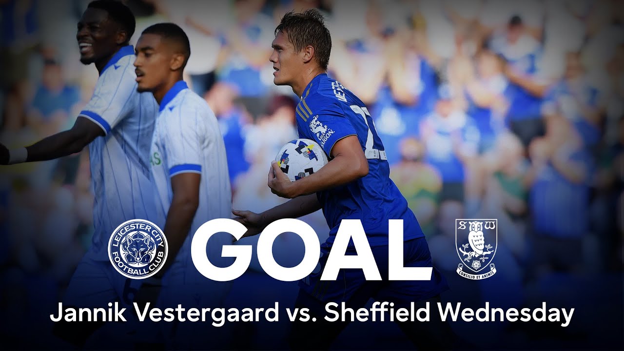 GOAL | Jannik Vestergaard | Leicester City 2-1 Sheffield Wednesday | Sky Bet Championship 2025/26