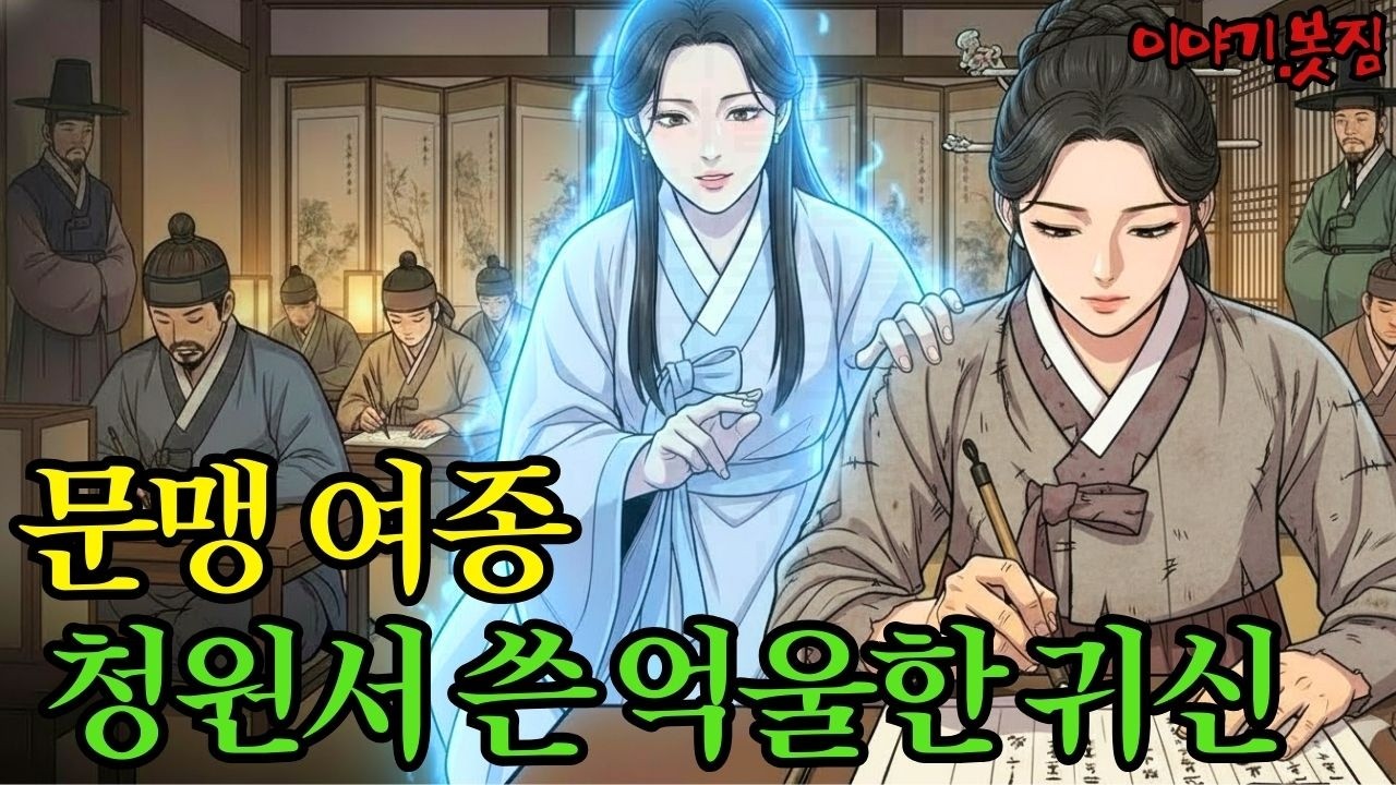 문맹 여종을 한문 청원자로 만들어버린 억울한 귀신 |야담|만담|전설|옛날이야기|사연