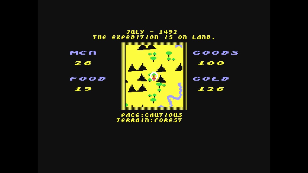 Retro Gaming: Seven Cities of Gold (C64) &ndash; A Whole New World
