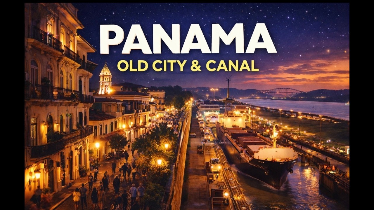 Walking Through Panama 🇵🇦 | Old City, Canal & Night Life