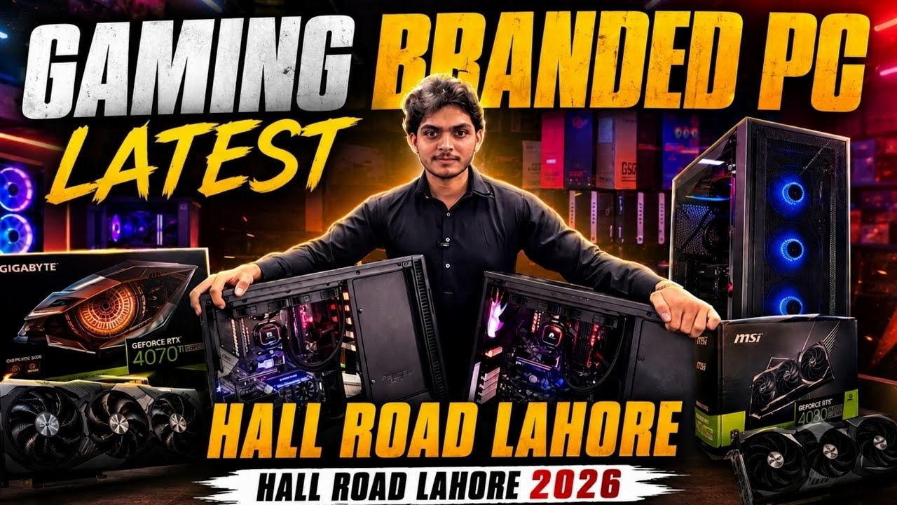 🔥 Branded Gaming PC Hall Road 2026 | Ultimate Gaming Setup Unboxing 😍 | High-End Gaming Beast