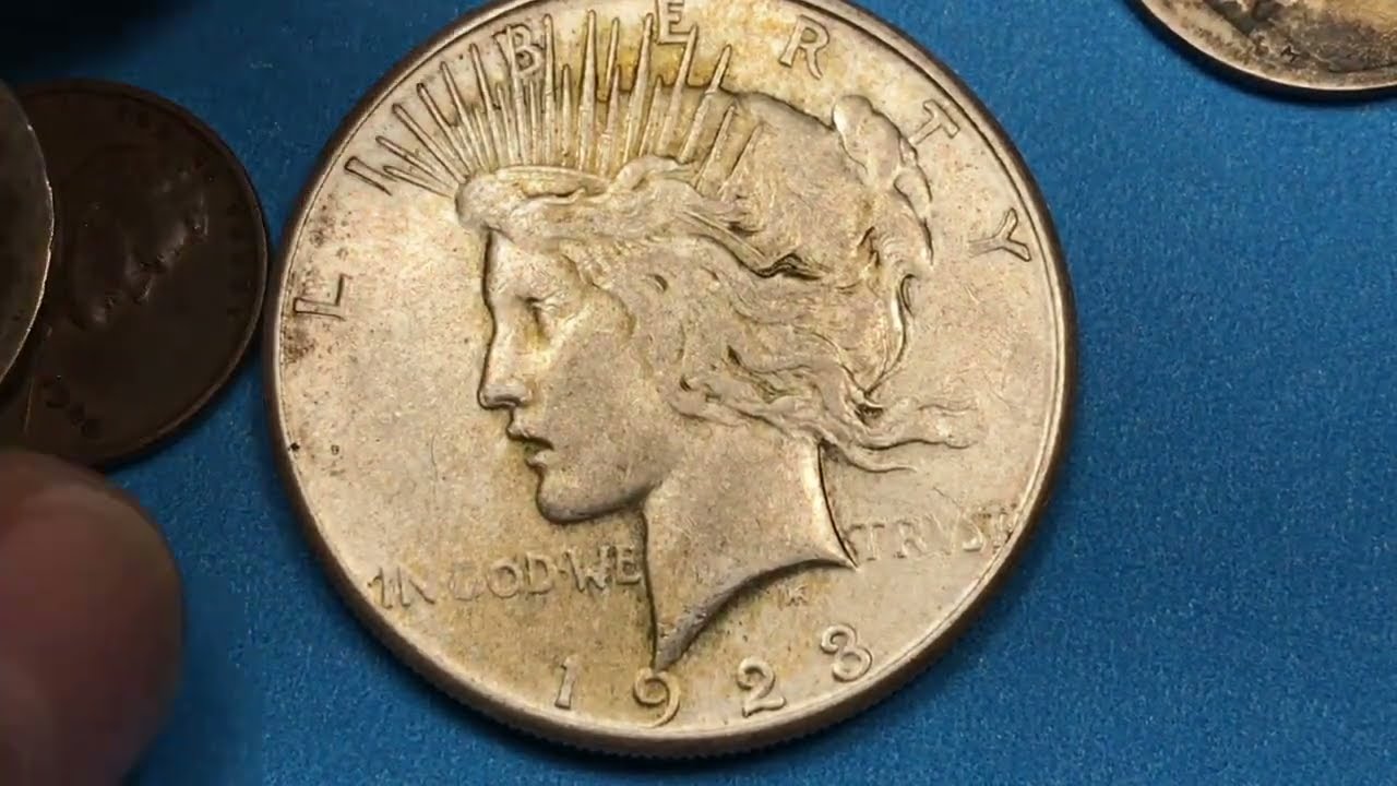 $120,000 US 1923 Dollar Coin - Peace Dollar Coin