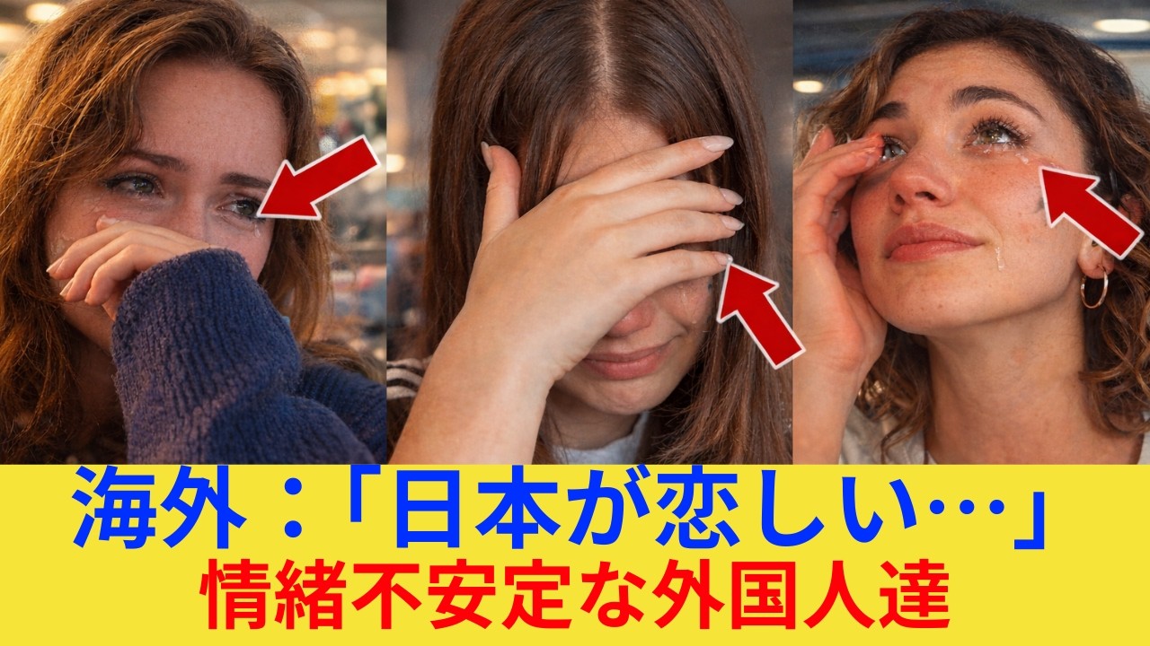 【海外の反応】「日本が恋しすぎる…」帰国後に泣く外国人が続出した理由｜日本人の優しさに世界が感動