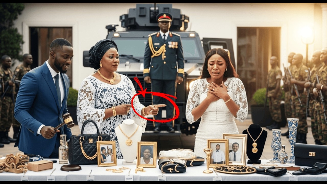 Husband Auctioned His Wife’s Belongings in Public — Unaware Her Brother Was a Military General
