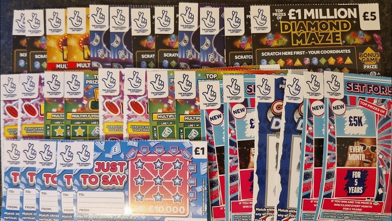 £101 Mix of UK Allwyn National Lottery Scratch Cards. Birthday Celebration!! 🎊🎊