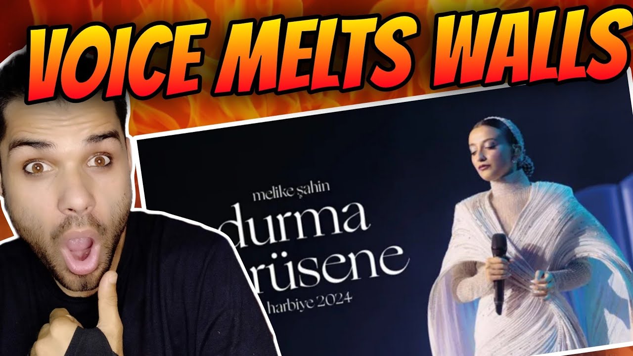 Reacting to Melike Şahin - Durma Yürüsene (LIVE @Harbiye 2024) – What a Voice!