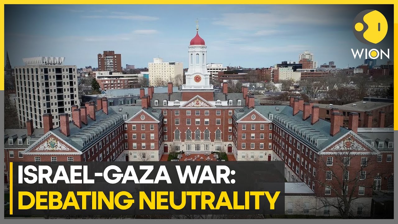 Israel-Palestine War: Growing backlash over Harvard students' pro-Palestine letter | WION