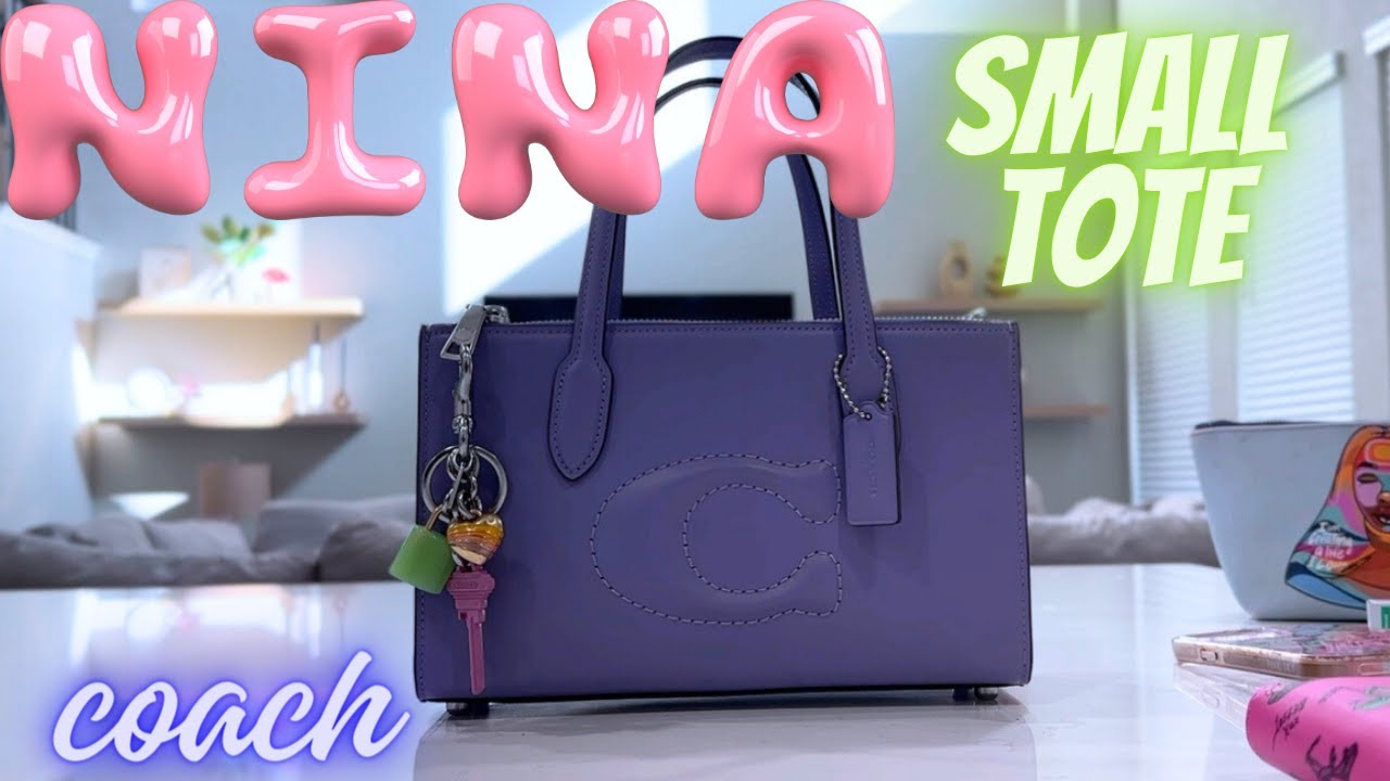 🦋NEW🦋  COACH Nina Small Tote Review