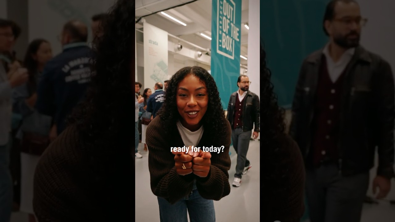 Fatima welcomes you Out of the Box Milan 2025 #lamarzocco #ootb2025