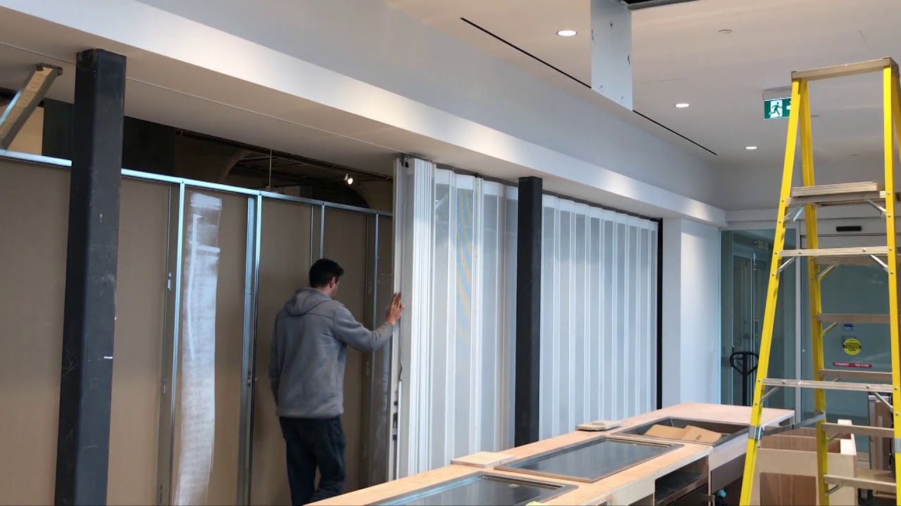 It's Easy to Open Our Side Folding Doors