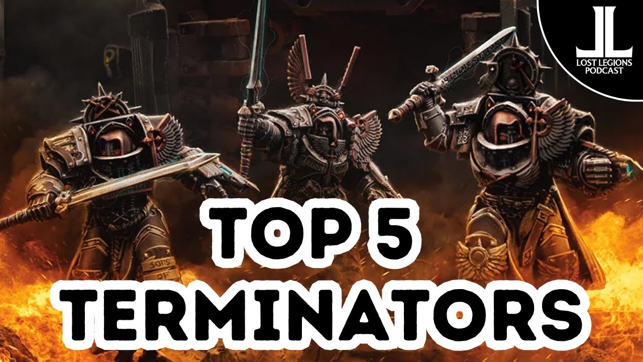 Top 5 Legion Terminator Units - Horus Heresy 3.0 (3rd edition)