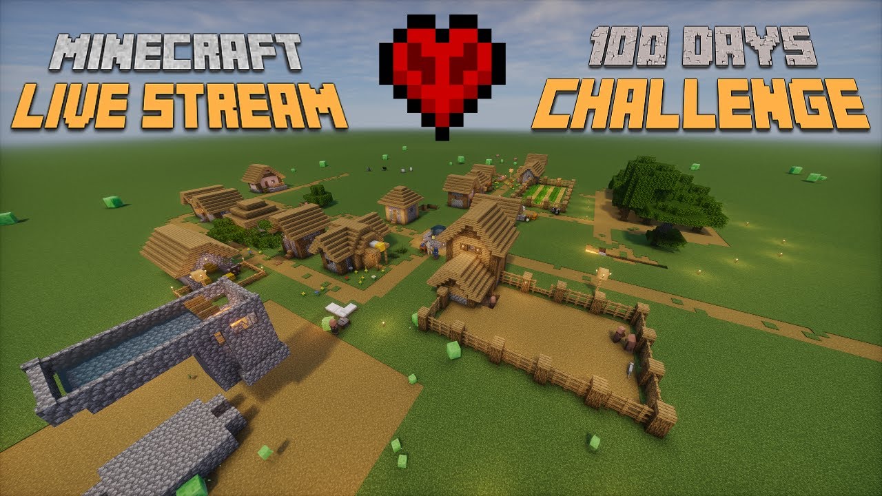 100 Days of Hardcore Minecraft In a SUPERFLAT World