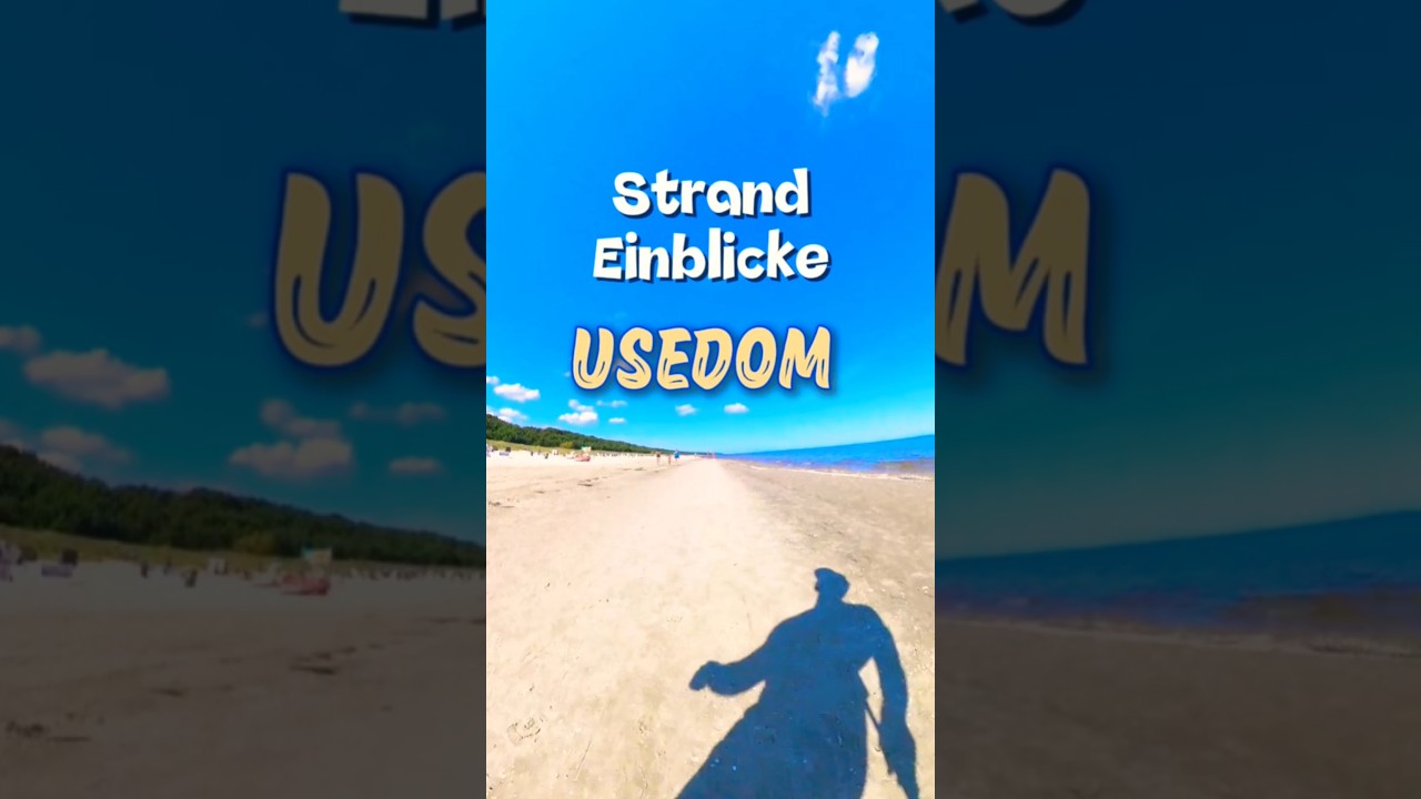 Wo gibt es die meiste Sonne, den sch&ouml;nsten Strand in Deutschland? Richtig, auf Usedom. #strandurlaub