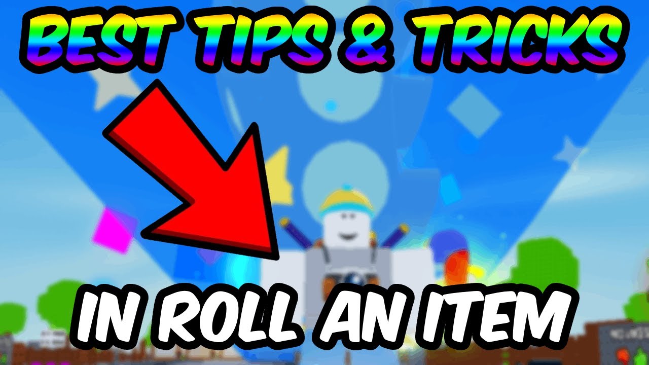 BEST Tips & Tricks in Roll An Item! (Roblox)
