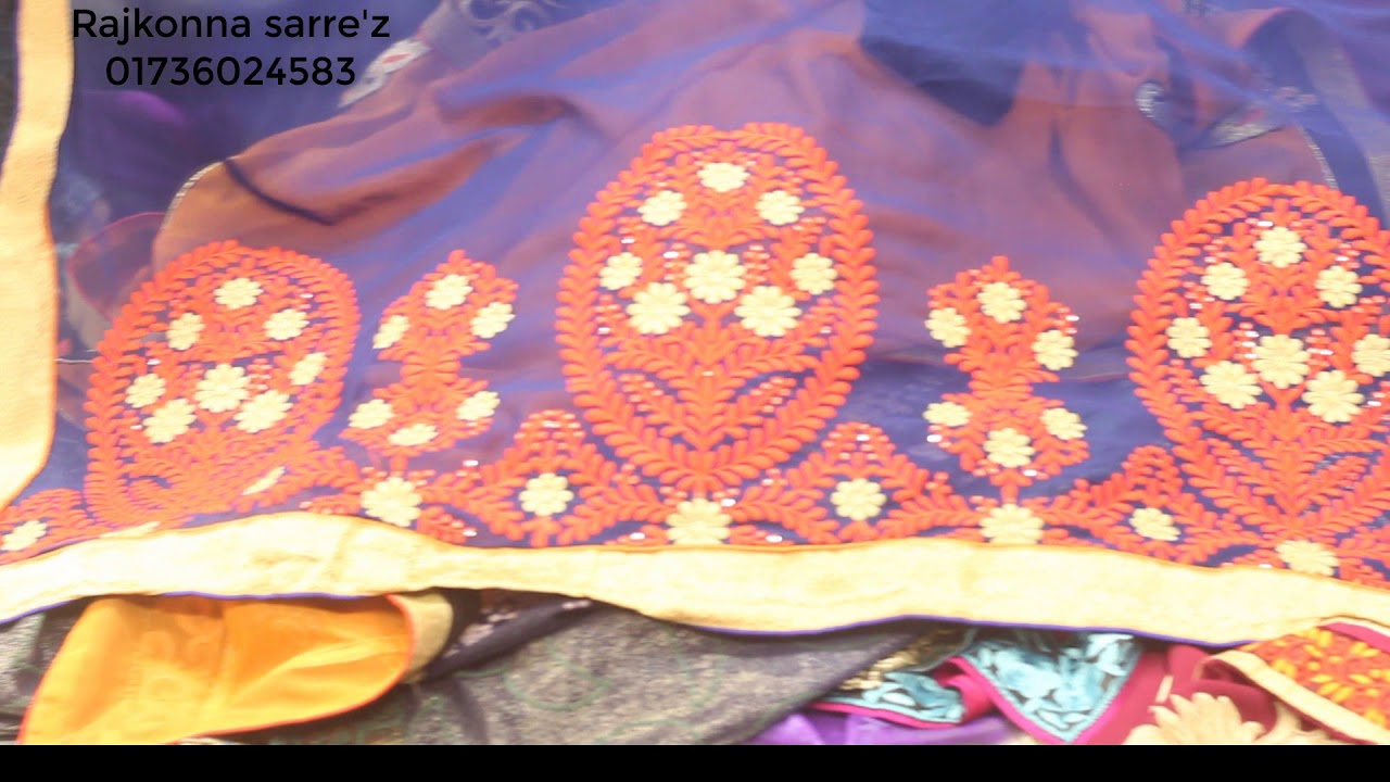 Shifon jorjet sharee collection.