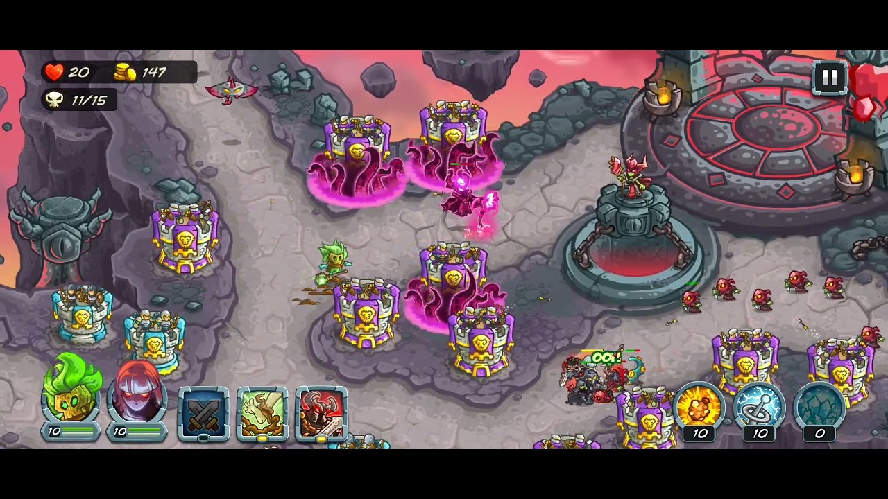 Прохождение kingdom rush alliance. Только лучники