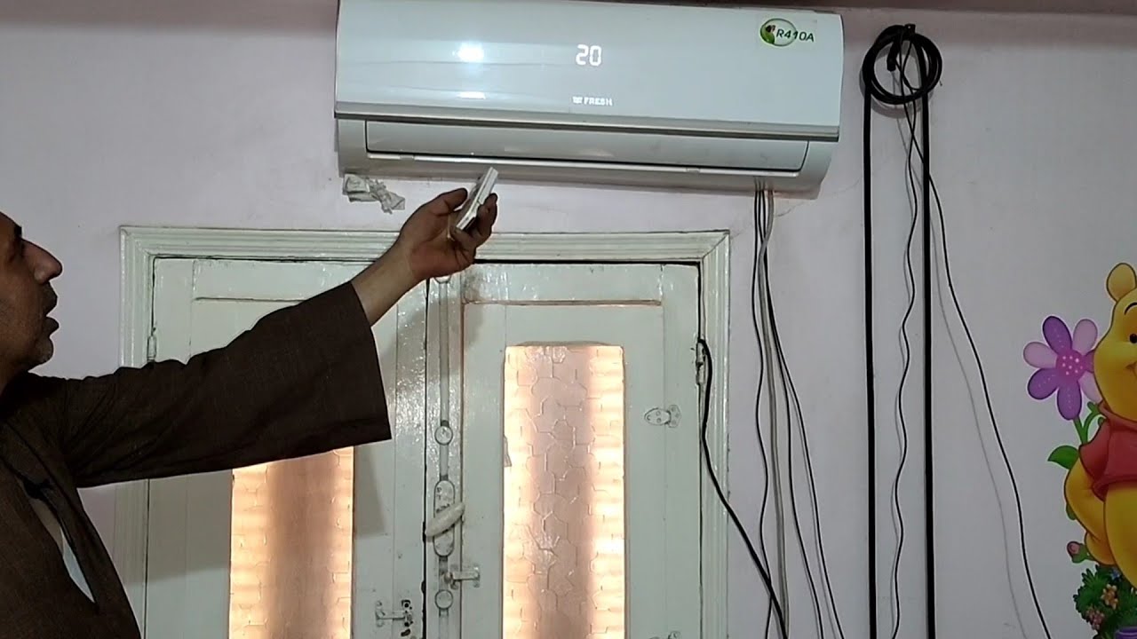 تشغيل المكيف المنزلي ببطاريه السياره (انفرتر)