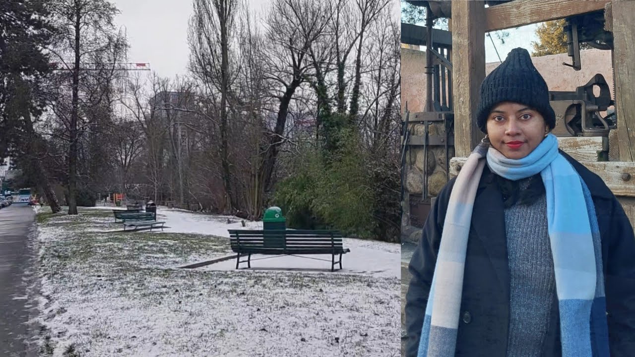 Snowy Geneva ❄️ | First Snow of the Season