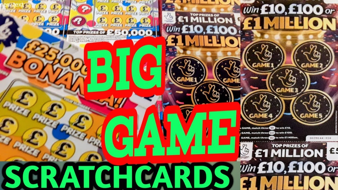 BIG GAME...£250,000,000 BONANZA....GRID FORTUNE...£5K Mth 5 years...WINNING 7s..£10/£100/ £1 MILLION