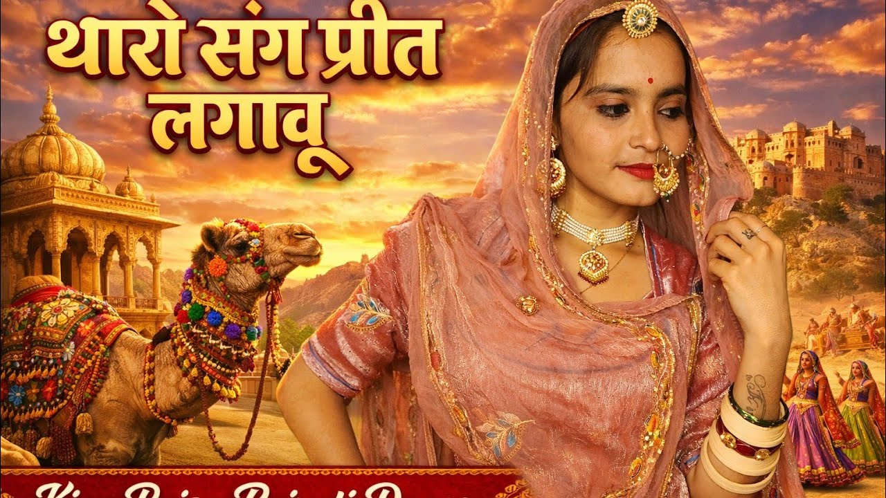थारे संग प्रीत लगावू राजस्थानी song!! Kiru baisa rajputi dance 2026#dance #baisaagarwalkhwaish  