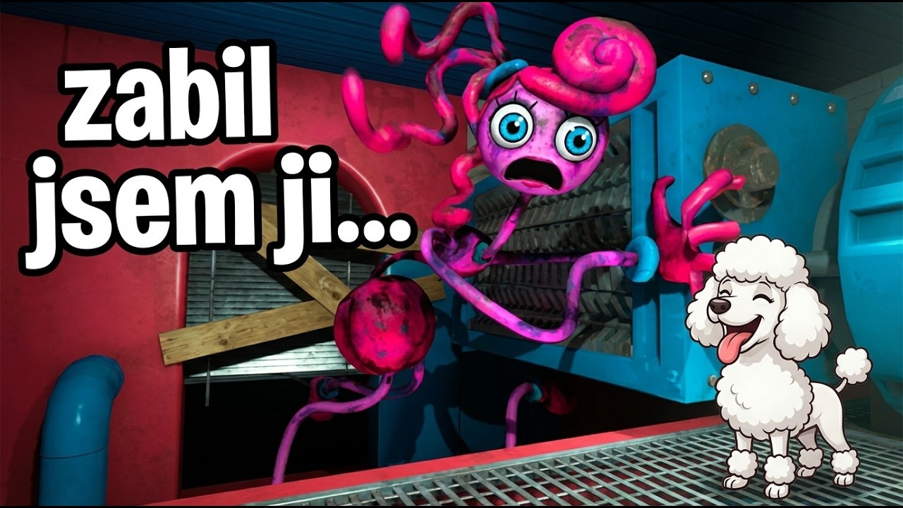 Pudlík zabil mommy long legs a poppy mě zradila😱🐩(Poppy playtime 4)