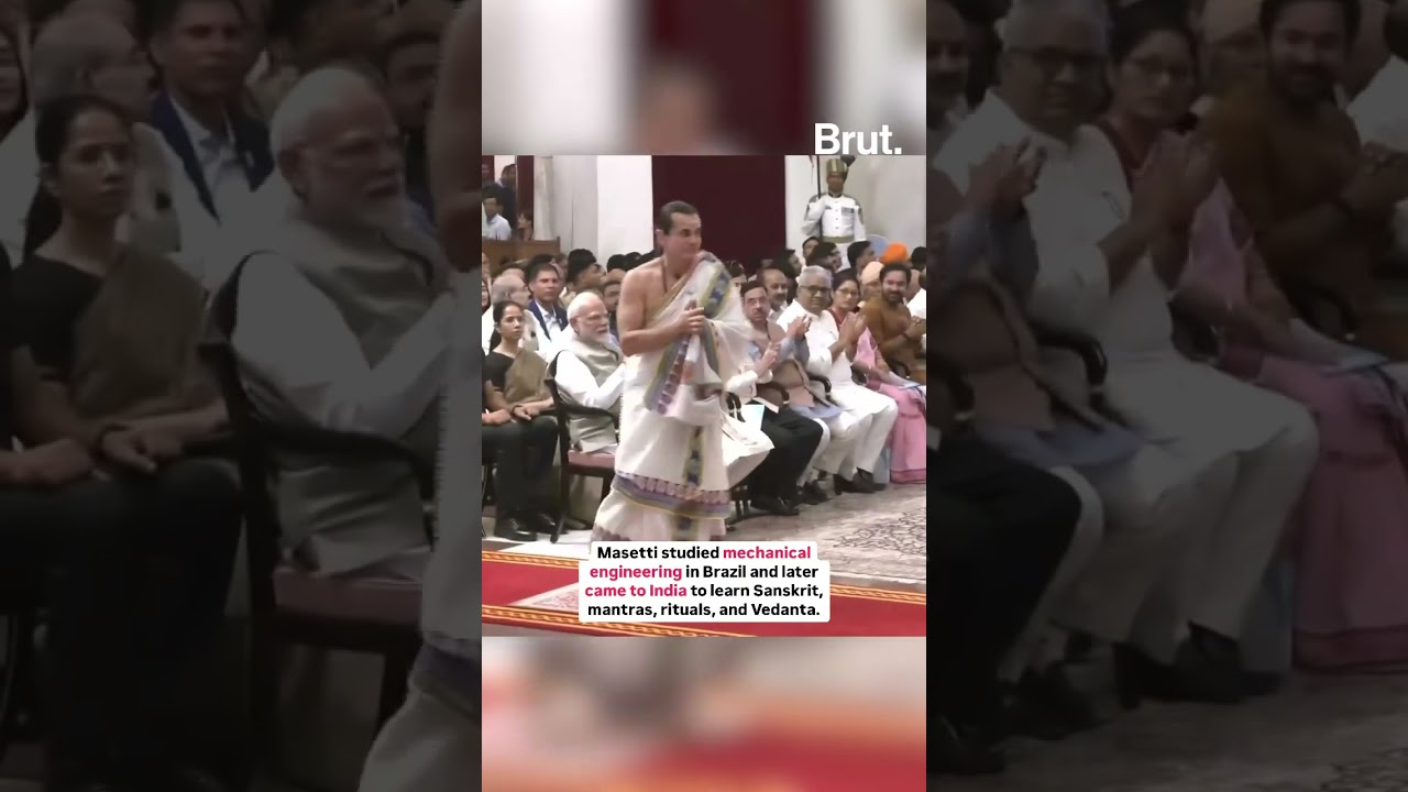 Acharya Jonas Masetti honoured with the Padma Shri awards&hellip;