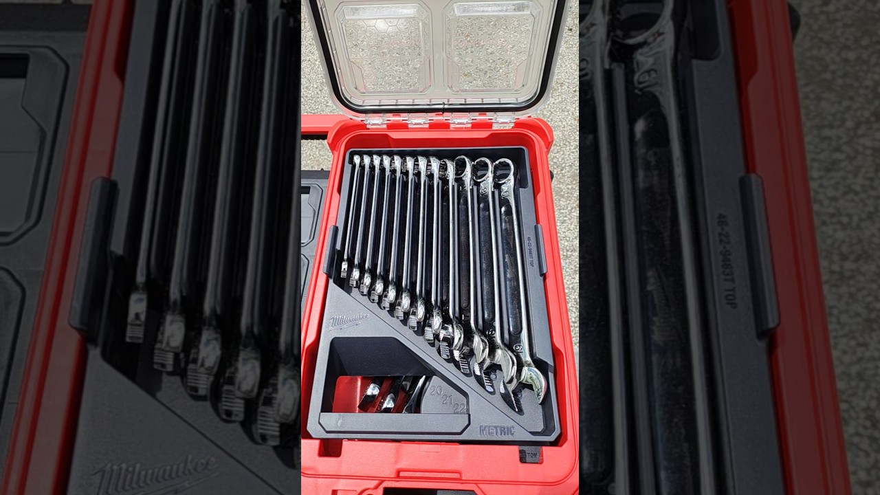 Milwaukee Packout Wrench Organizer Trays!!!