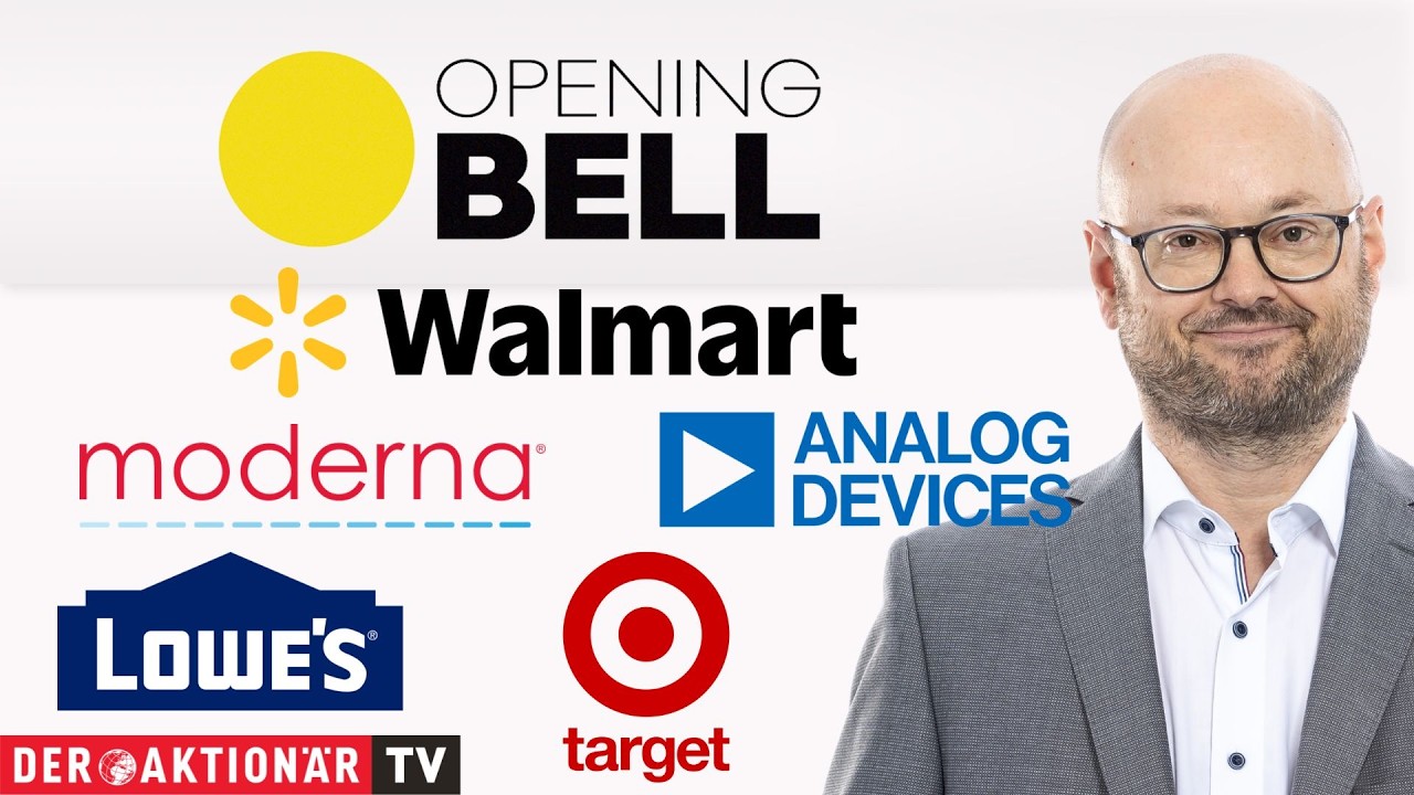 Opening Bell: Moderna, Merck, Lowe's, Target, Walmart, Analog Devices