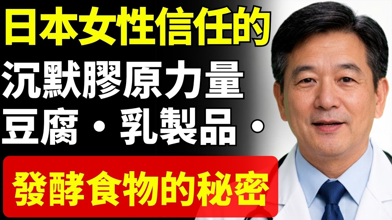 日本女性的膠原秘密：為何豆腐、乳製品與發酵食物真正有效