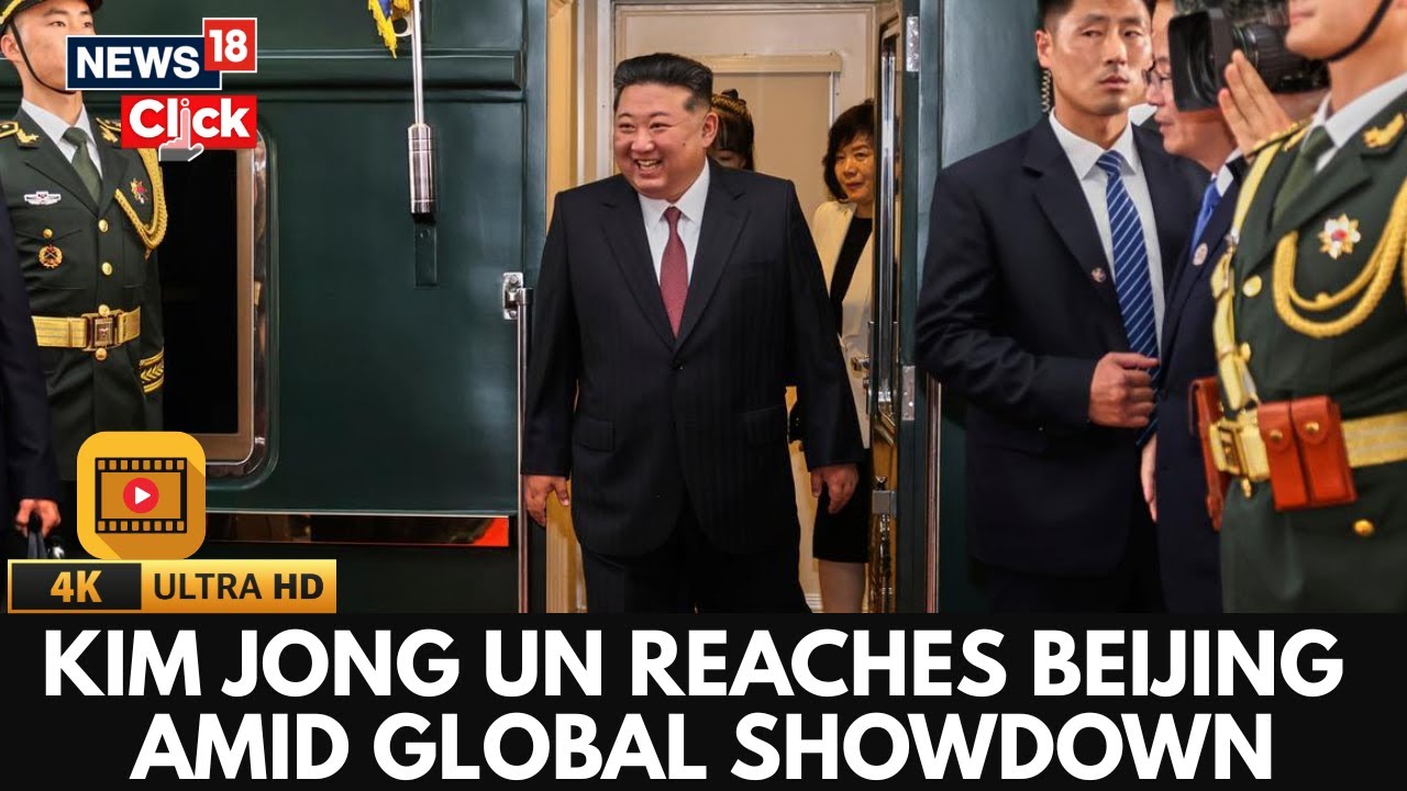 N. Korea's Kim Jong Un Arrives In Beijing For Military Parade Alongside Putin, Xi | 4K Video | N18G