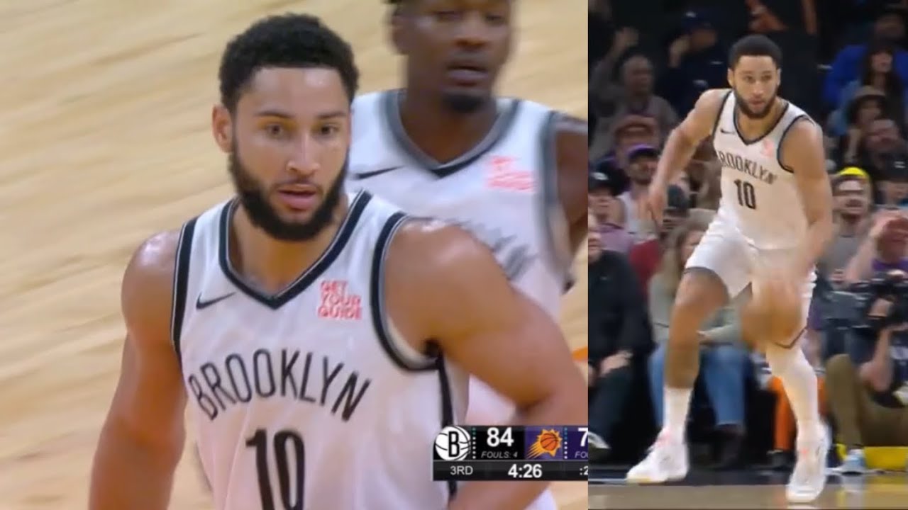 Ben Simmons turned back into prime rookie Ben for a moment 😨